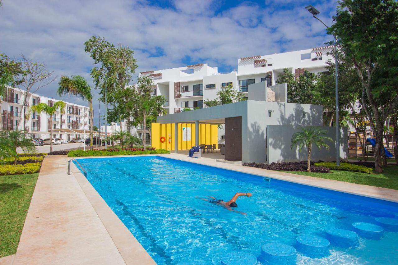 Bright & Relaxing Full Apartment Cancún Extérieur photo